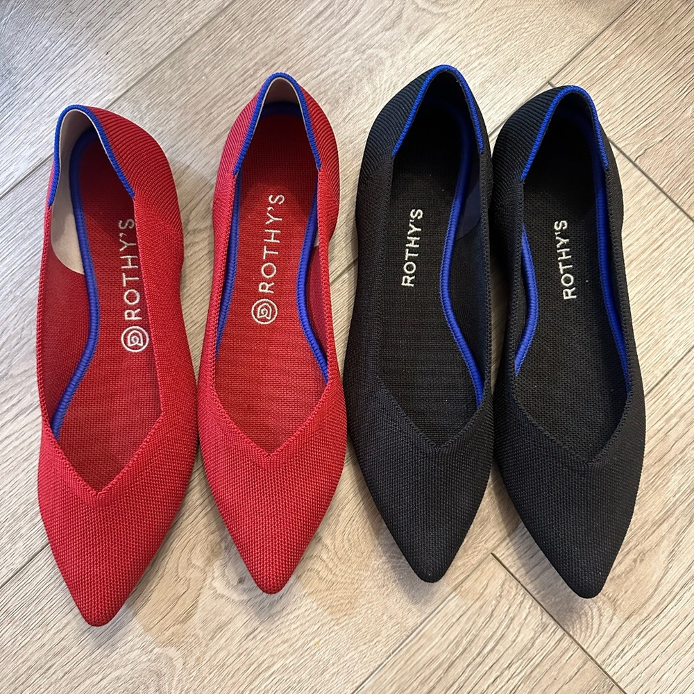 Rothy’s Points size 10.5.